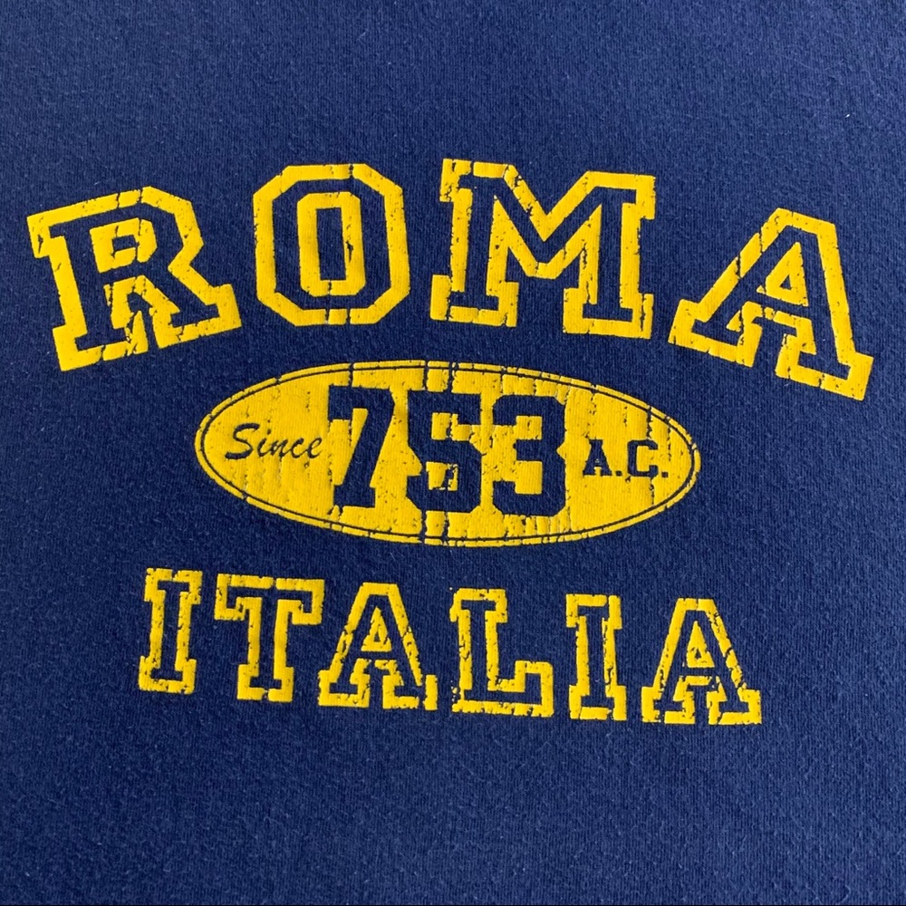 Vintage Baggy Screen Stars Rome Italy Graphic Tee 90s 1990s Internationa… - Picture 5 of 12